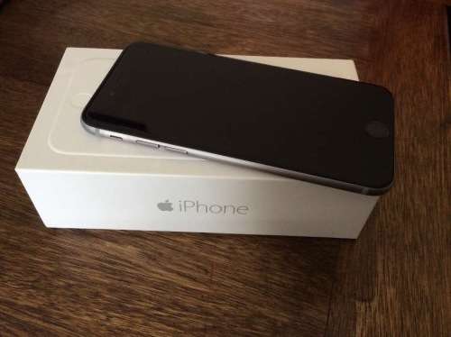 iPhone 6 64 gig space gray with box and all accessories - like new
